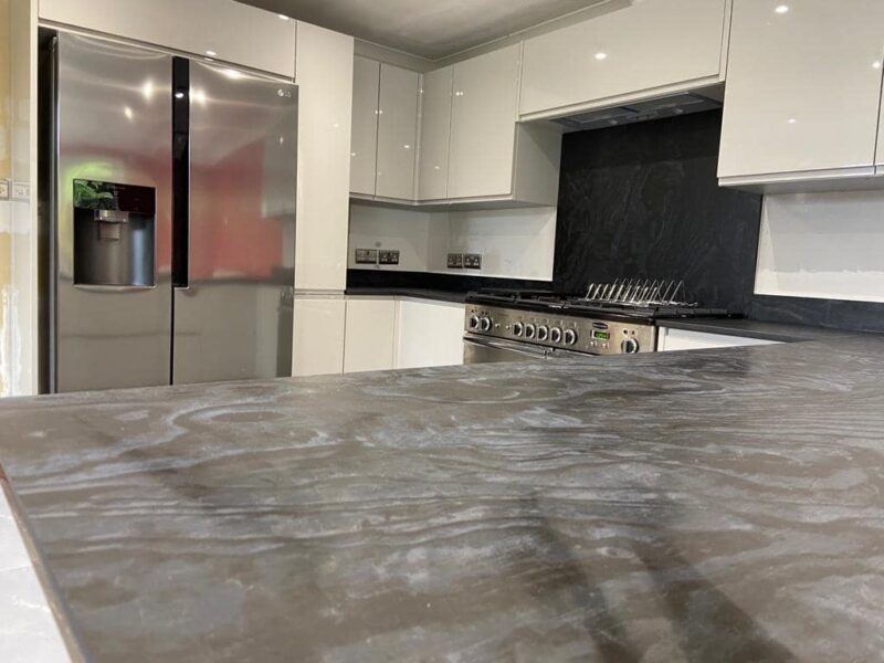 Liquid Embers Dekton Mutfak tezgahı